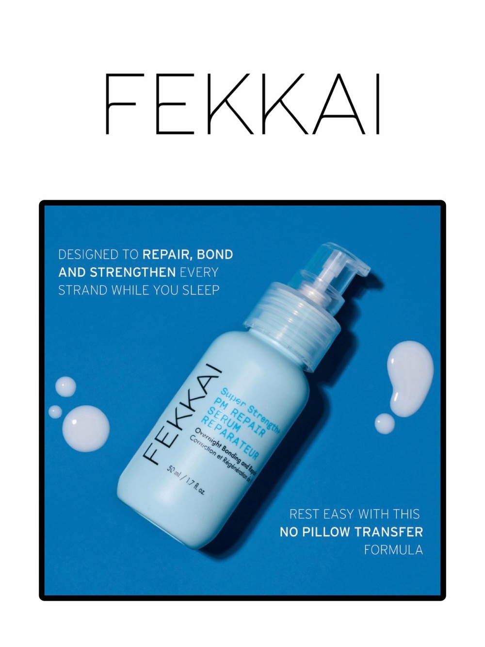 Fekkai Super Strength+ PM Repair Serum 50ml
